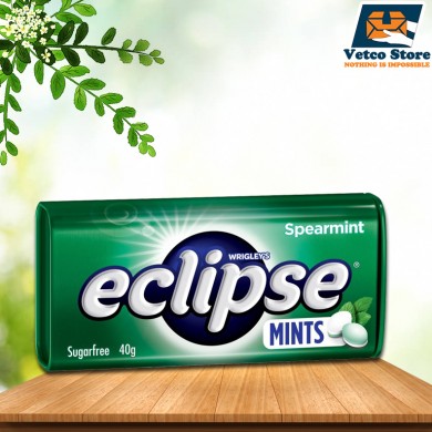 Kẹo ngậm thơm miệng Eclipse Spearmint 40g Của Úc